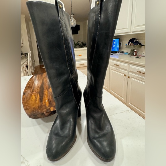 Lucky Brand Black Leather Boots - Picture 7 of 12